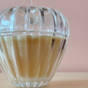 Candle in Crystal Pumpkin