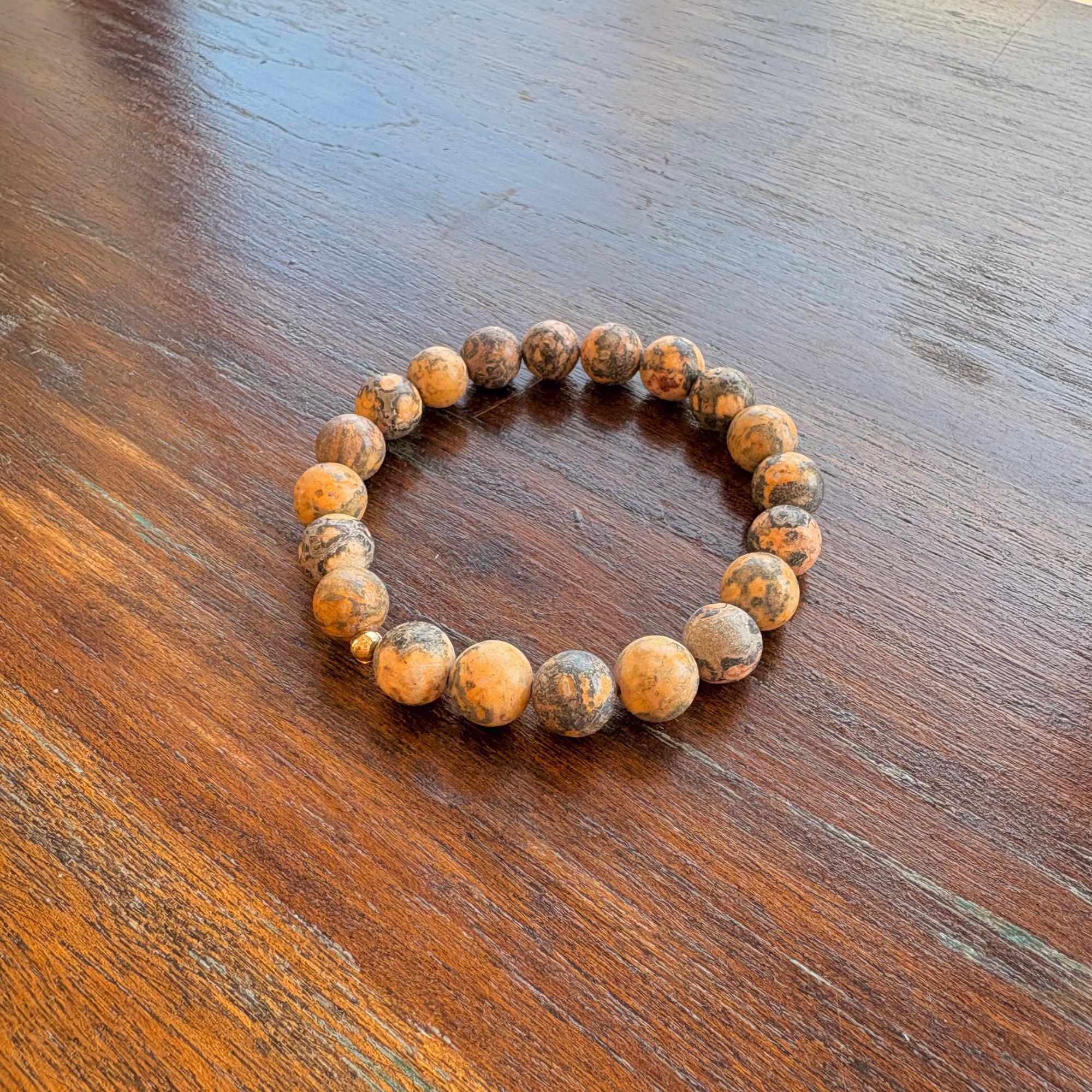 Leopard Jasper Bracelet