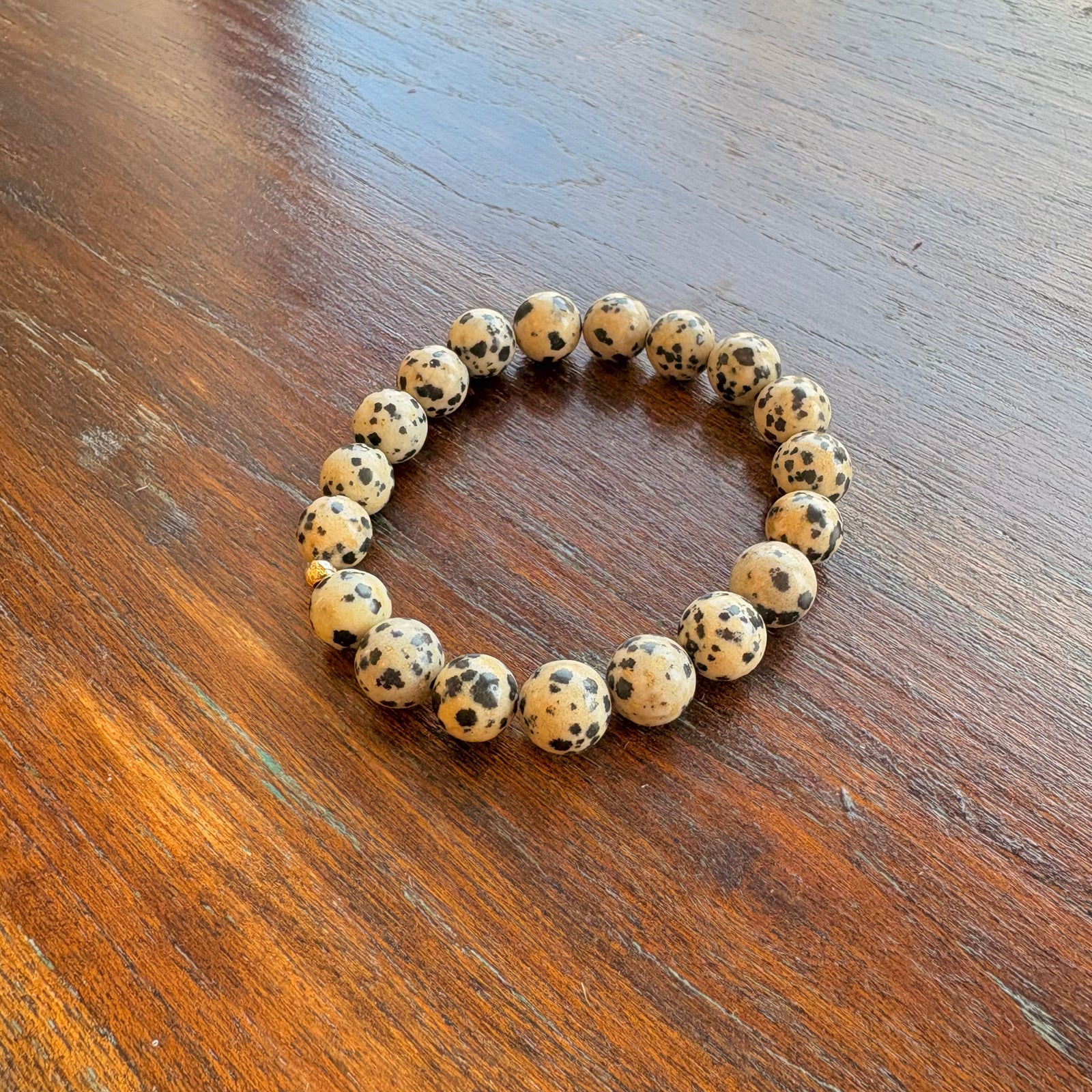 Dalmatian Jasper Bracelet