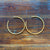 Hammered Hoops - Large