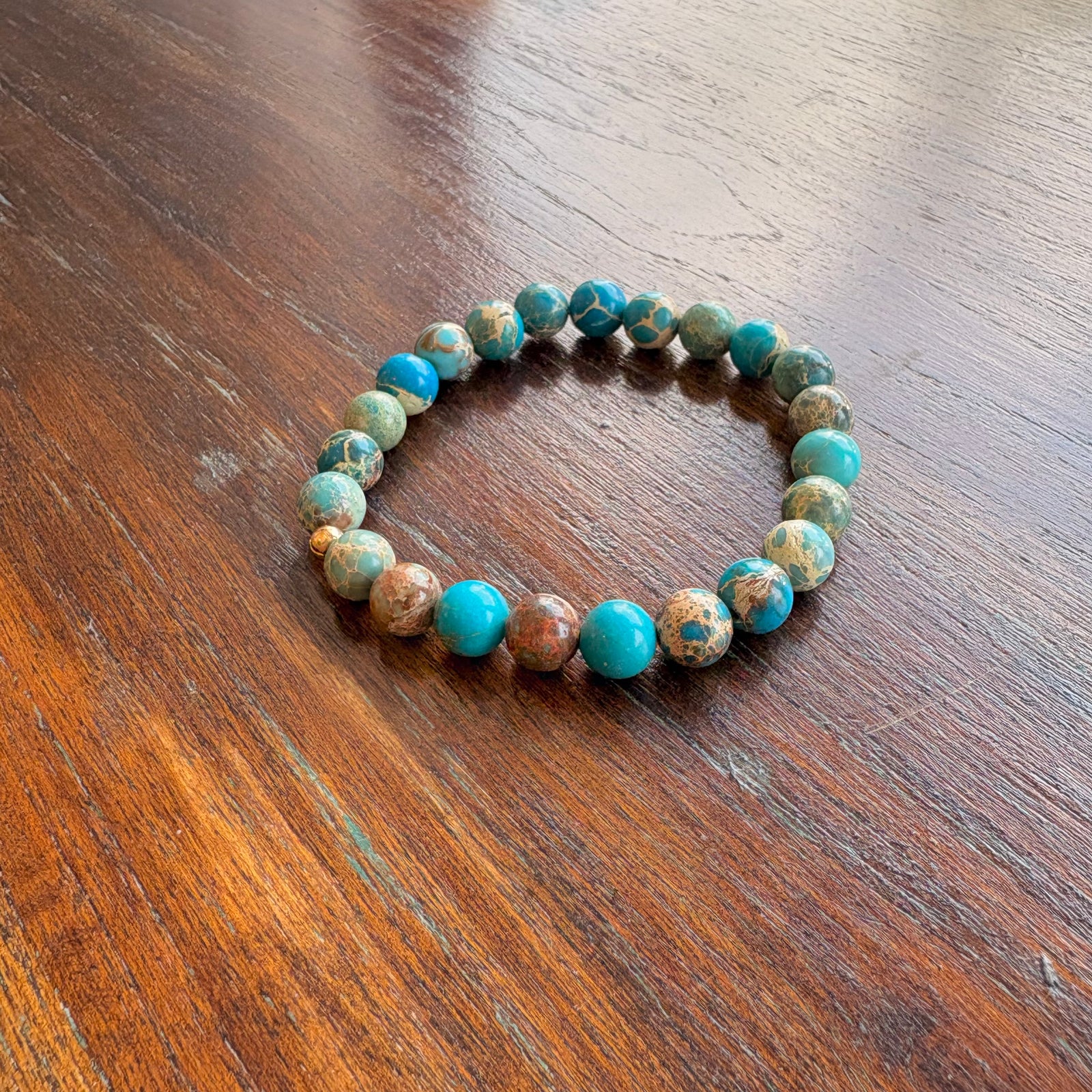 Blue Impression Jasper Bracelet