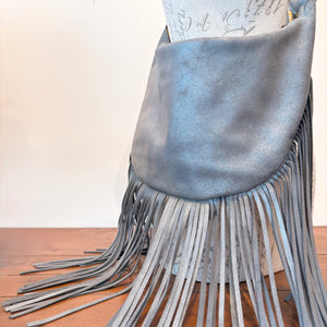 Margo Full Fringe - Vintage Silver