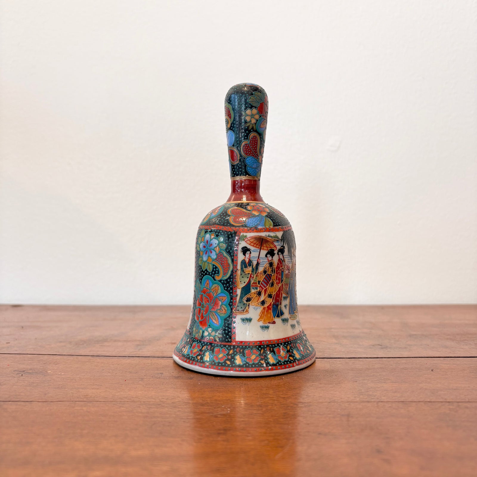 Hand Painted Oriental Bell
