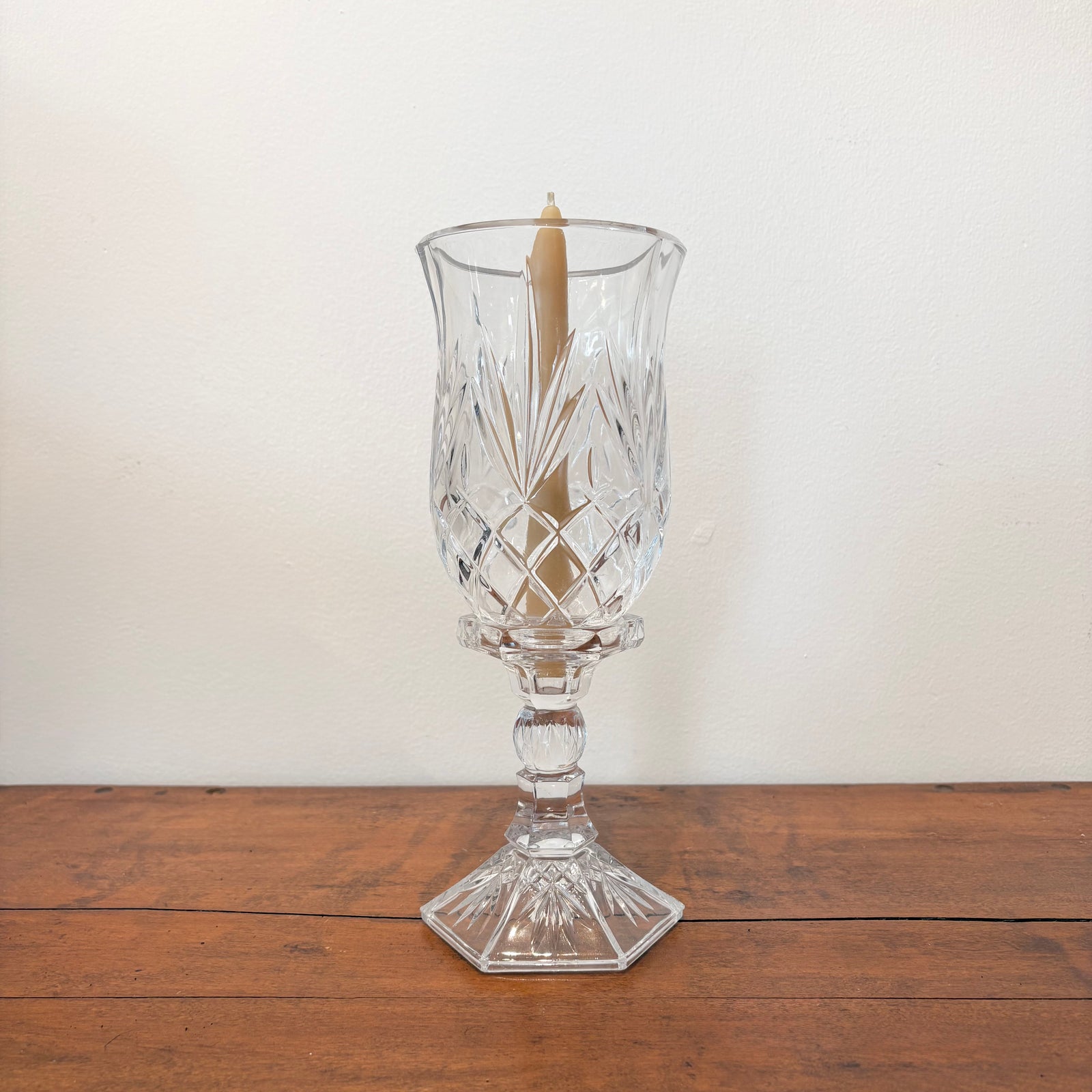 Crystal Candelabra Vase