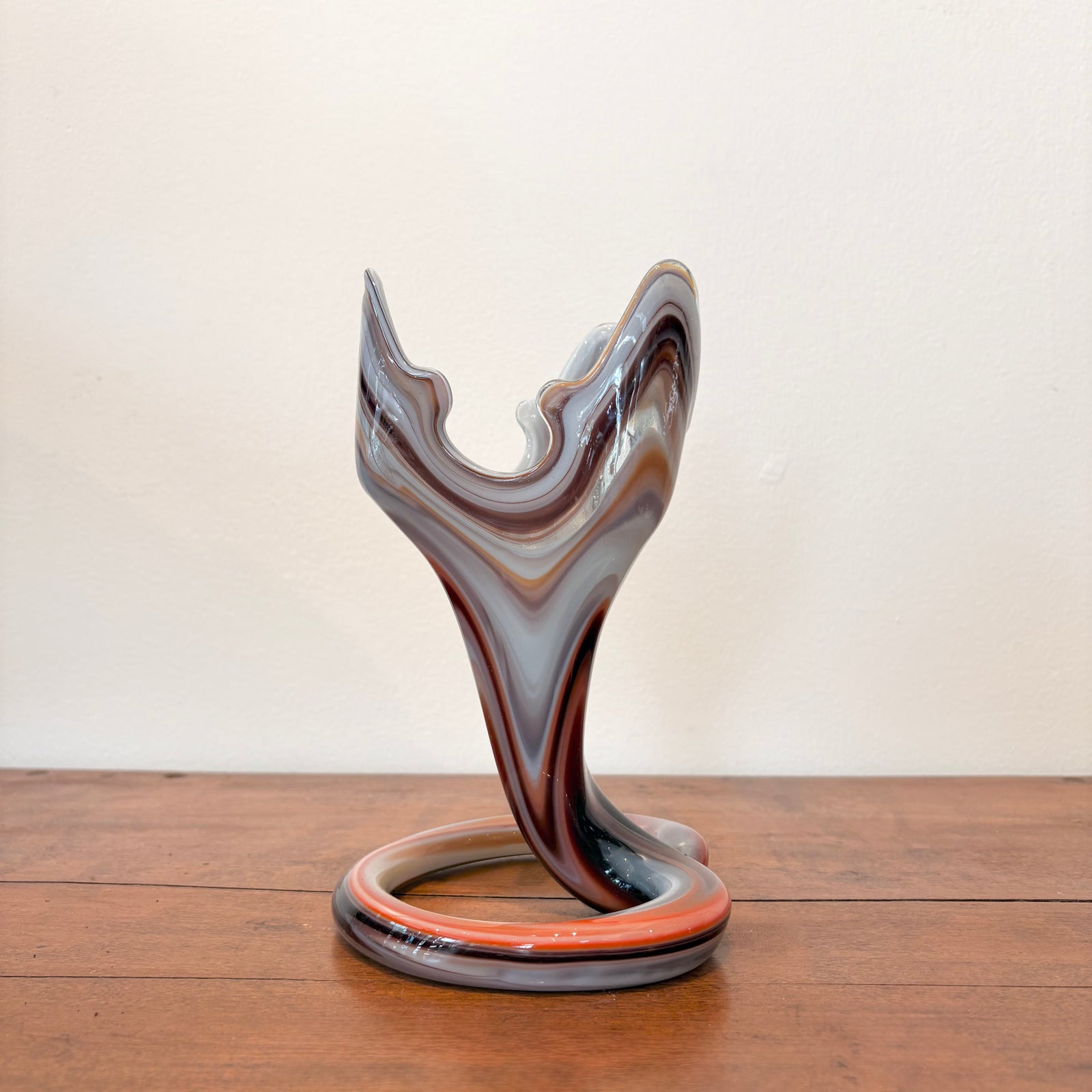 Hand Blown Glass Vase