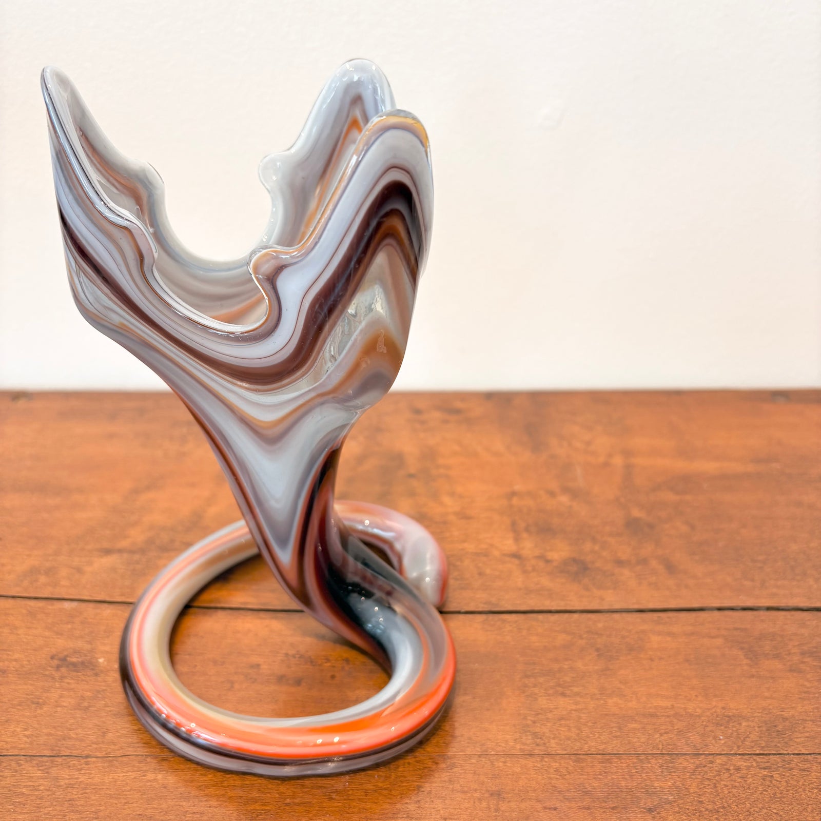 Hand Blown Glass Vase