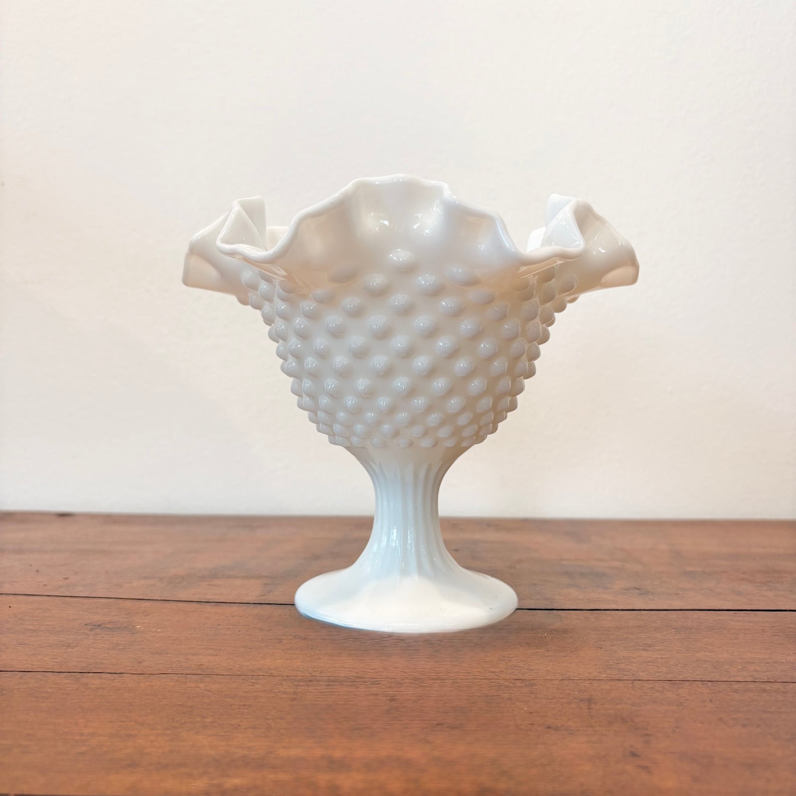 Milk Glass Vase