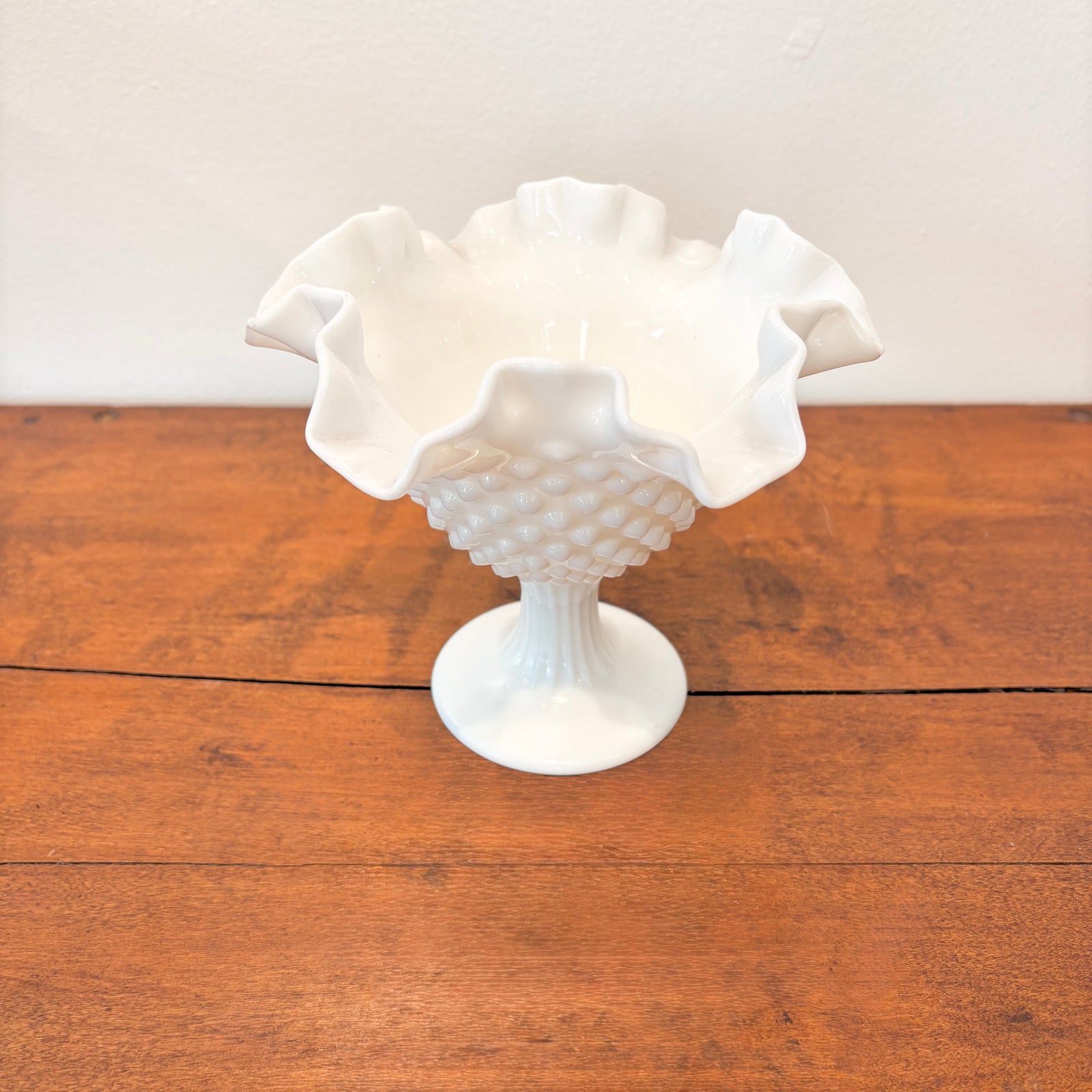 Milk Glass Vase