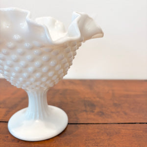 Milk Glass Vase