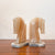 Stone Horse Bookends