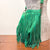 Rodeo Fringe - Metallic Green
