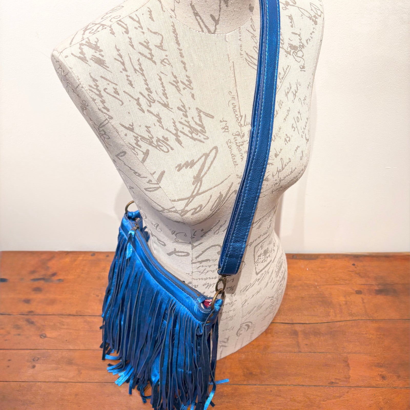 Rodeo Fringe - Metallic Blue