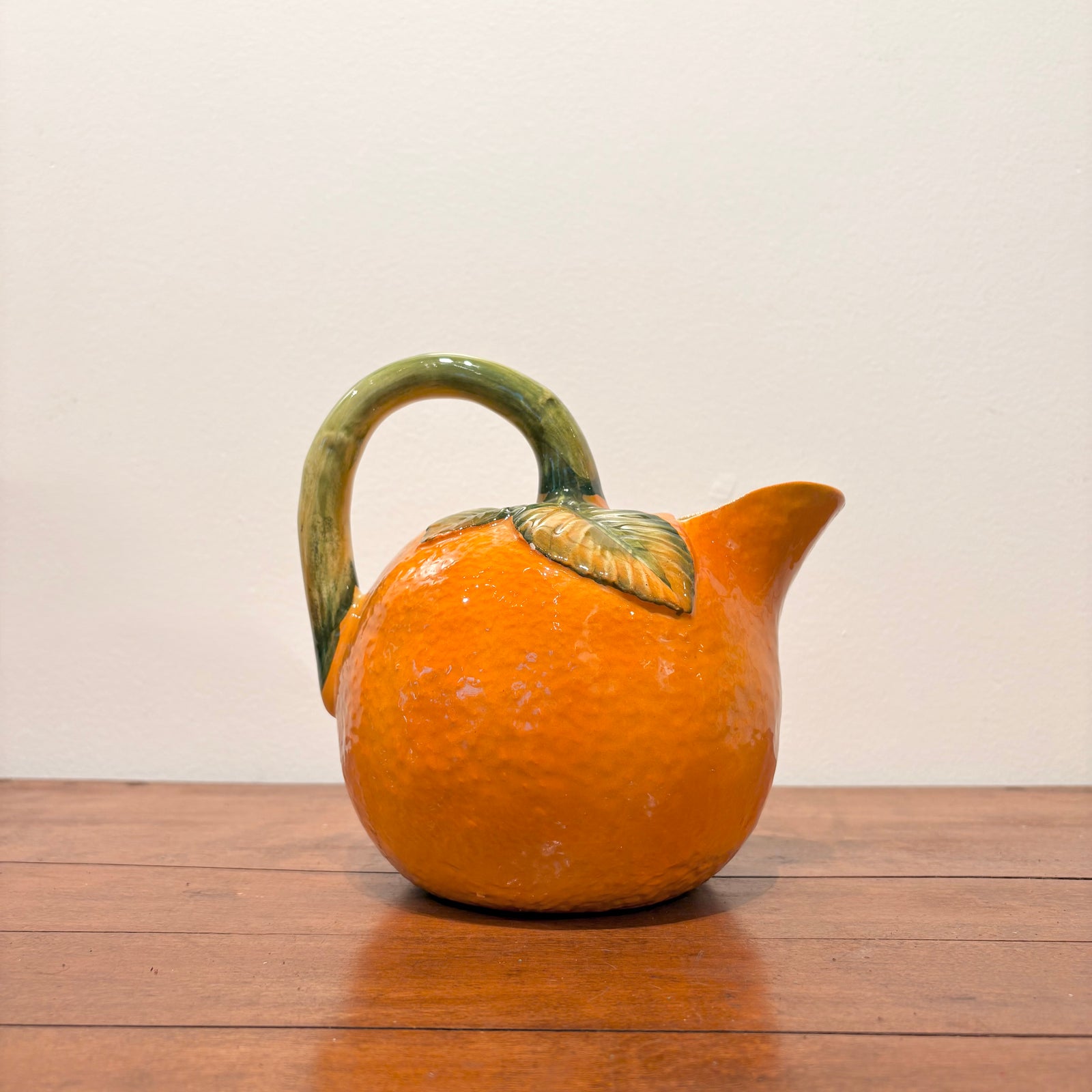 Italian Orange Pitcher