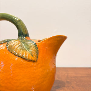 Italian Orange Pitcher