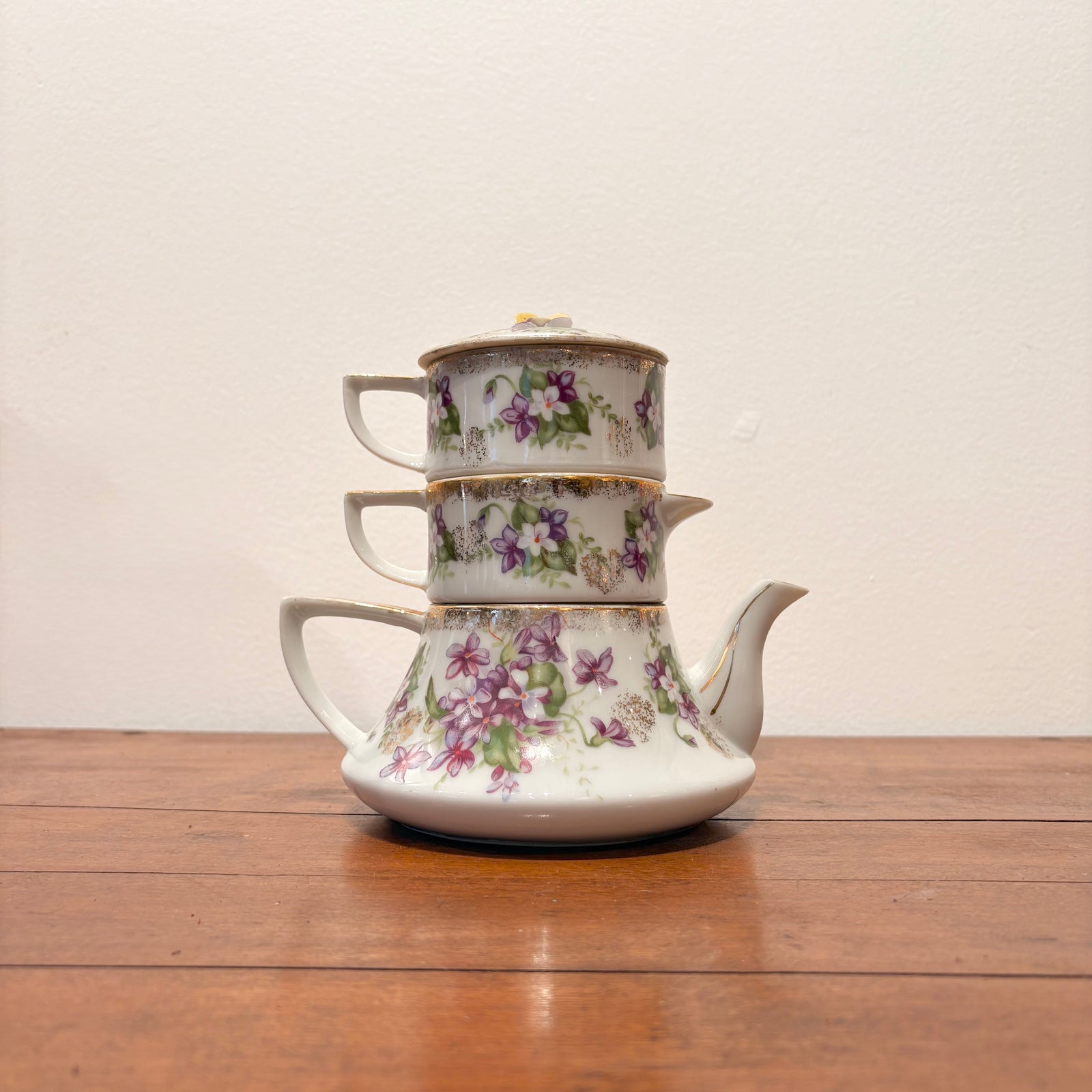 Stackable Tea Set