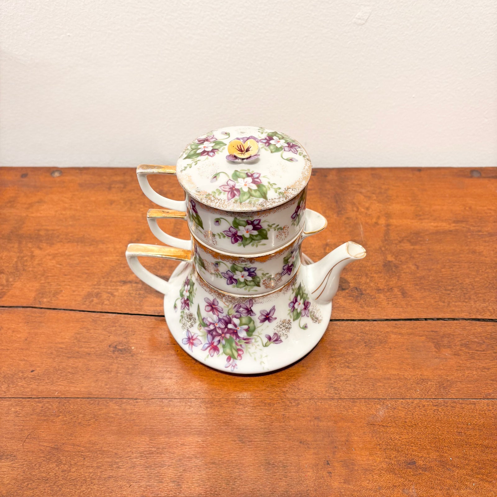 Stackable Tea Set