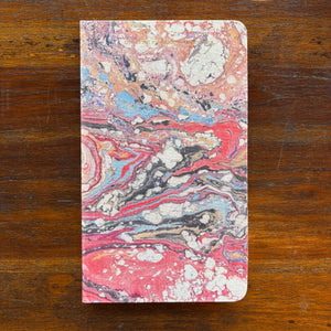 Linen Journal - Marble Pink