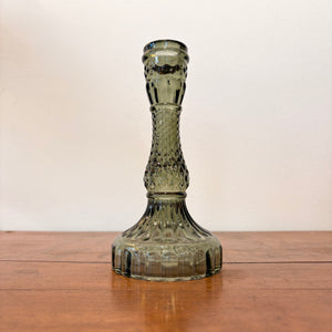 Green Glass Candelabra