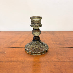 Green Glass Candelabra