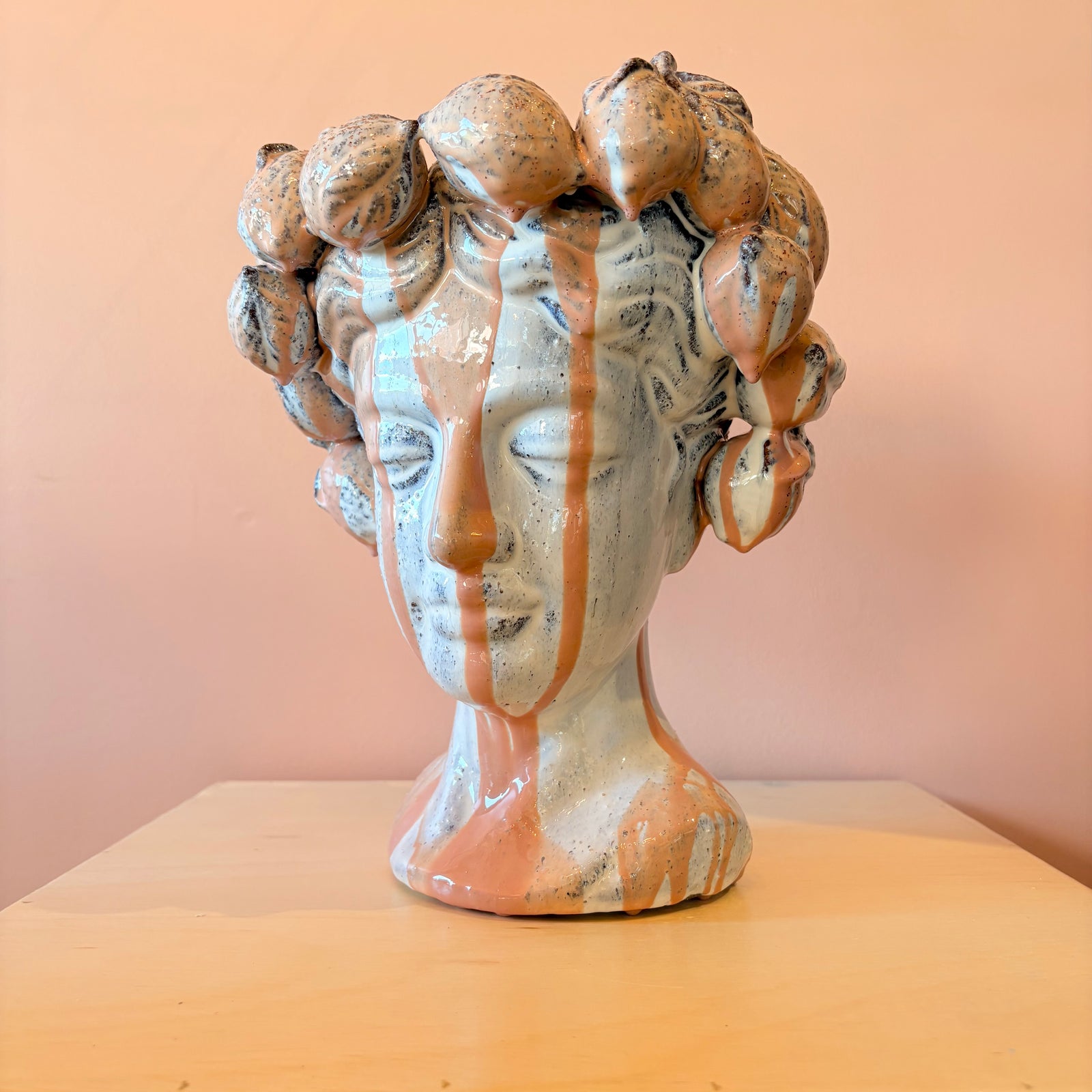 "Sunset Drive" Lemon Lady Bust - 100oz Candle
