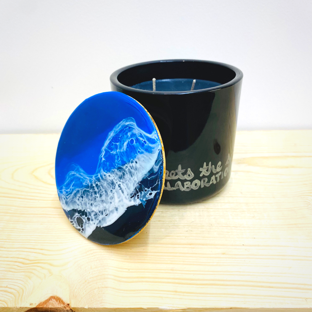 When the ocean meets the sand... 16oz Candle